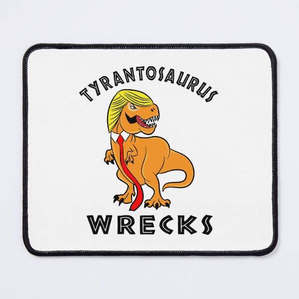 Item preview, Trump Tyrantosaurus Wrecks America And The White House designed and sold by ProtestDonald.