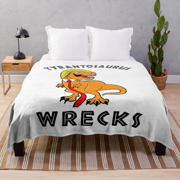 Item preview, Trump Tyrantosaurus Wrecks America And The White House designed and sold by ProtestDonald.