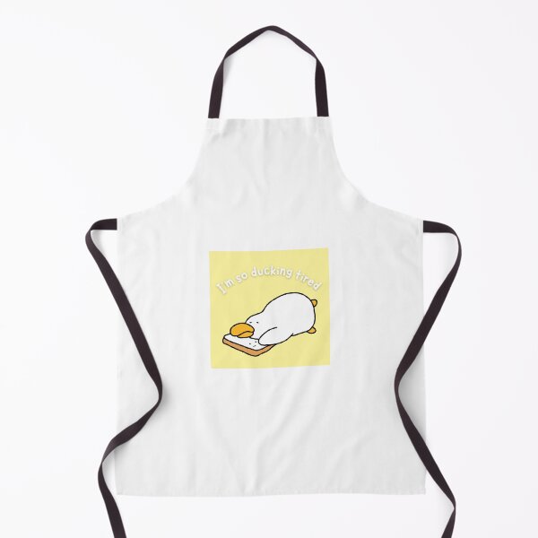 Item preview, I'm So Ducking Tired - Funny Exhausted Duck designed and sold by DigitalDoodleDo.