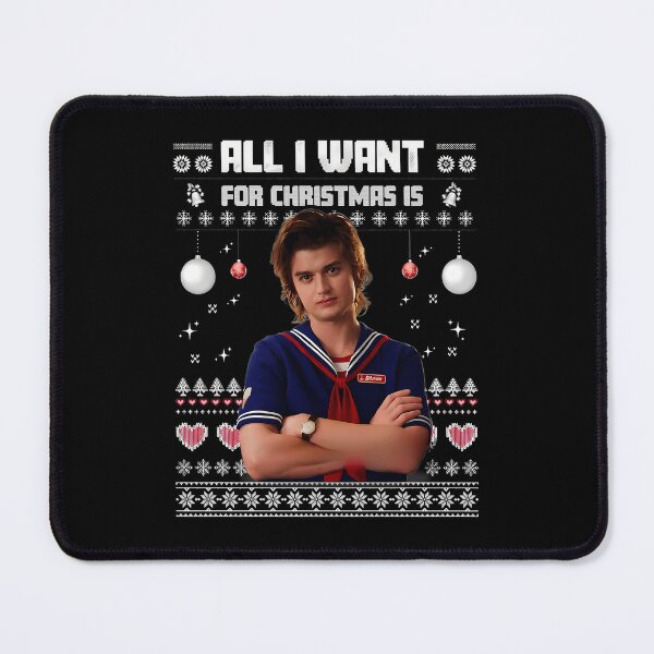 Item preview, All I Want For Christmas Is Steve Harrington  designed and sold by NoobMarketer.