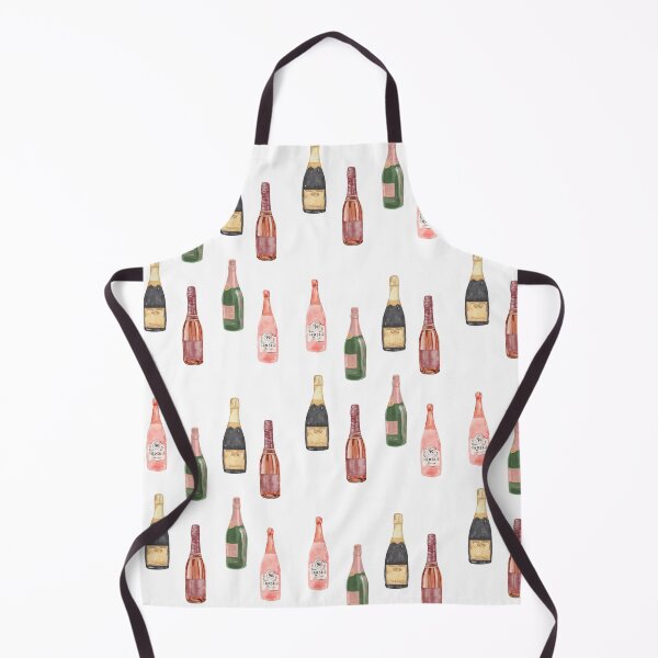 Item preview, Chic Champagne & Rose Bottles designed and sold by Little Ink Co..
