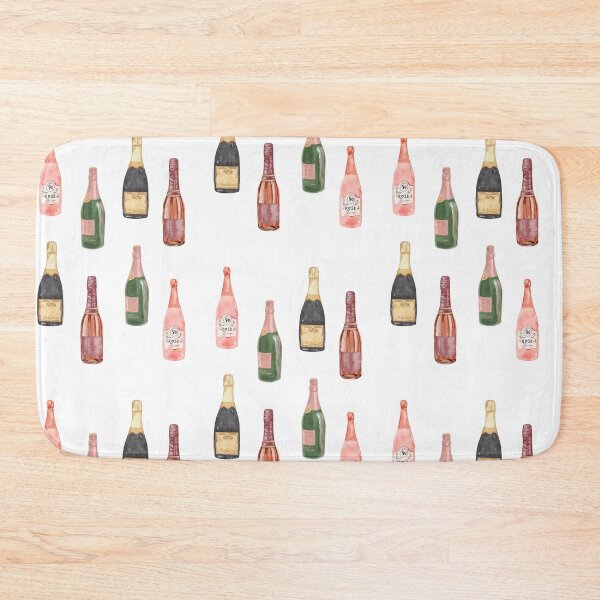 Item preview, Chic Champagne & Rose Bottles designed and sold by Little Ink Co..