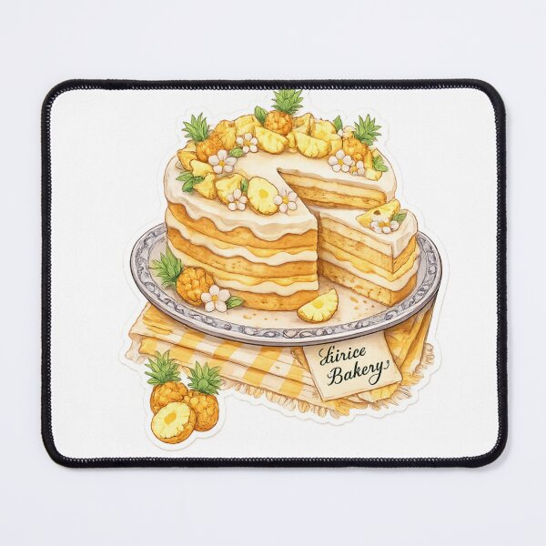 Item preview, Magical and delicious pineapple slice cake designed and sold by LiriosLand.