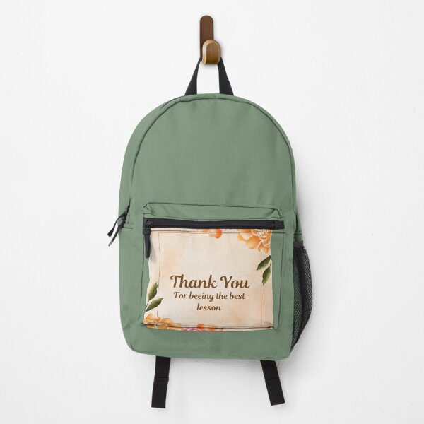 Item preview, Thank You For Being The Best Lesson - Floral Watercolor designed and sold by DigitalDoodleDo.