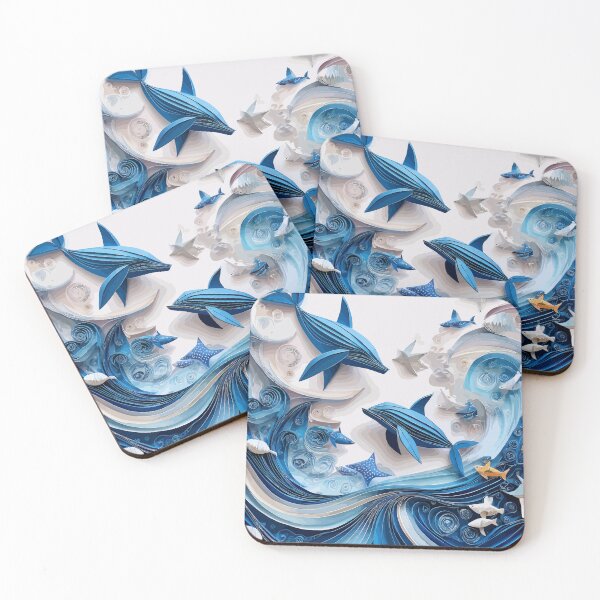 Item preview, Paper Ocean Symphony designed and sold by bb-15artstudio.