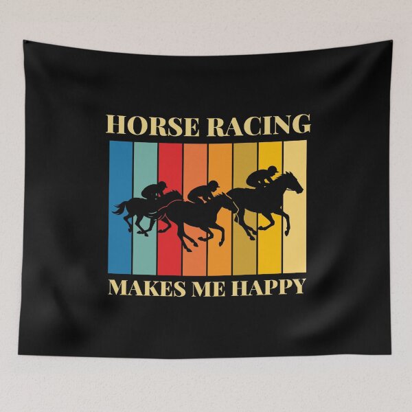 Item preview, horse racing makes me happy designed and sold by sydney-syder.