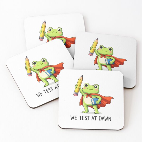 Item preview, Teacher Frog We Test At Dawn designed and sold by NQArtist.