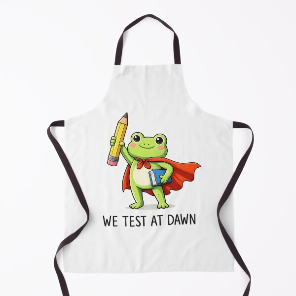 Item preview, Teacher Frog We Test At Dawn designed and sold by NQArtist.