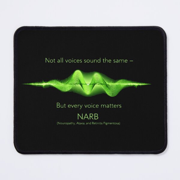 Item preview, Not All Voices Sound the Same – NARB Awareness Sound Wave designed and sold by Mirgonhood.