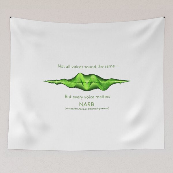 Item preview, Not All Voices Sound the Same – NARB Awareness Sound Wave designed and sold by Mirgonhood.