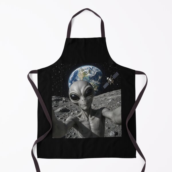 Item preview, Alien Selfie from the Moon designed and sold by NQArtist.