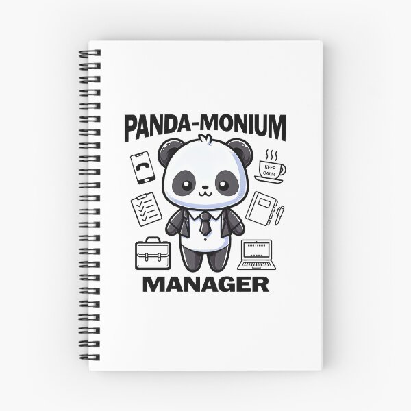 Item preview, Panda-monium Manager - Office Humor Gift For Office Managers designed and sold by Got2BSnazzy.