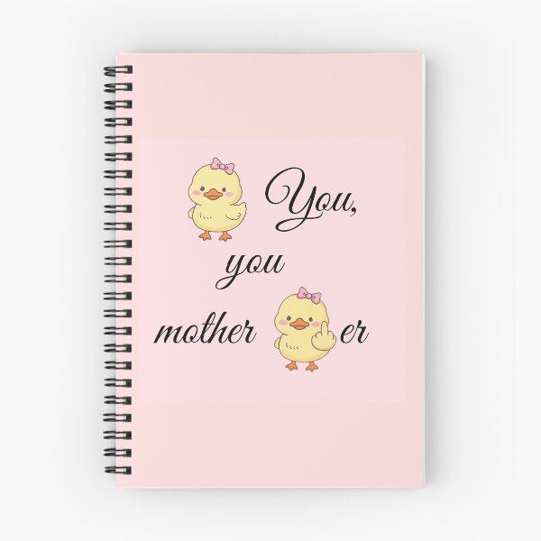 Item preview, Sassy Duckling - You Mother Ducker Humor designed and sold by DigitalDoodleDo.