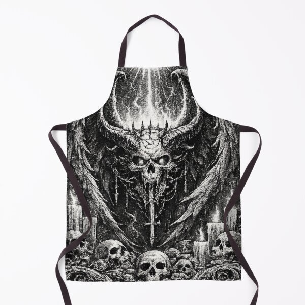 Item preview, Demonic Skull Gothic Occult Frame designed and sold by Vhurkys.