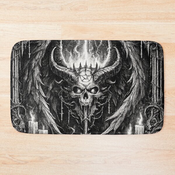 Item preview, Demonic Skull Gothic Occult Frame designed and sold by Vhurkys.