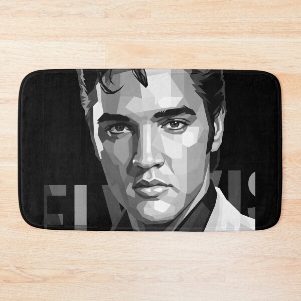 Artikelvorschau, Elvis Presley in Graustufen entworfen und verkauft von Japanese art.