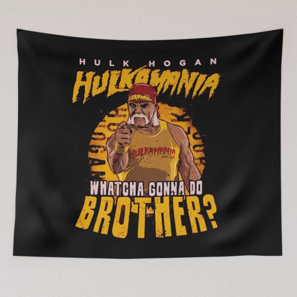 Item preview,  Hulk Hogan Hulkamania Whatcha Gonna Do Brother  designed and sold by PolishBoyy2005.