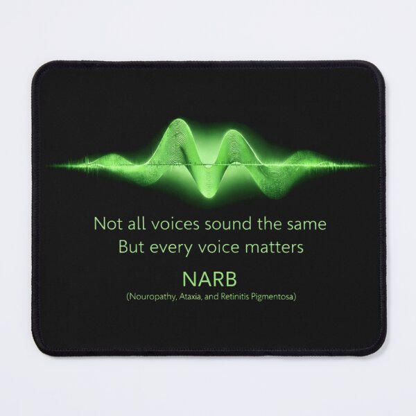Item preview, Not All Voices Sound the Same – NARB Awareness Sound Wave designed and sold by Mirgonhood.