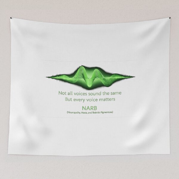 Item preview, Not All Voices Sound the Same – NARB Awareness Sound Wave designed and sold by Mirgonhood.