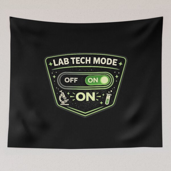 Item preview, Lab Tech Mode On Minimal Design designed and sold by 97Ts.
