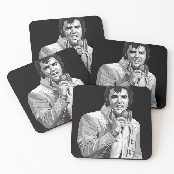 Item preview, Elvis Presley grayscale  designed and sold by Japanese art.