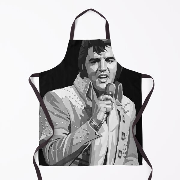 Artikelvorschau, Elvis Presley in Graustufen entworfen und verkauft von Japanese art.