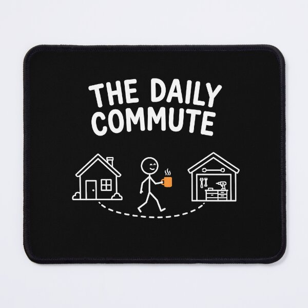 Item preview, The Daily Commute Funny Woodworker designed and sold by NQArtist.