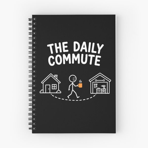 Item preview, The Daily Commute Funny Woodworker  designed and sold by NQArtist.