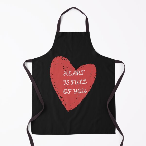Item preview, Heart Is Full of You Romantic Quote | Cute Red Heart Love Aesthetic Shirt designed and sold by Homelife3.