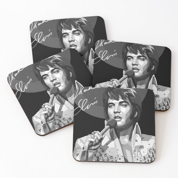 Item preview, Elvis Presley grayscale  designed and sold by Japanese art.