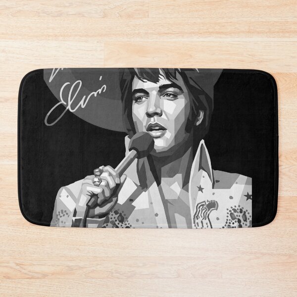 Artikelvorschau, Elvis Presley in Graustufen entworfen und verkauft von Japanese art.