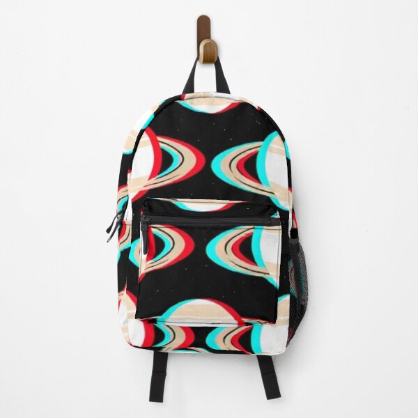 Item preview, 3D Anaglyph Saturn Space Glitch Pattern designed and sold by Jimakmo.