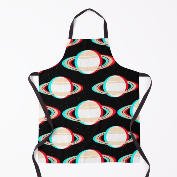 Item preview, 3D Anaglyph Saturn Space Glitch Pattern designed and sold by Jimakmo.