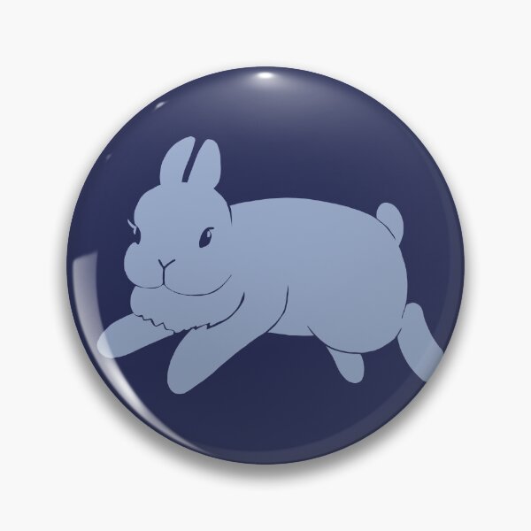 Item preview, Netherland Dwarf Bunny Binky Jump Silhouette designed and sold by tayaan.