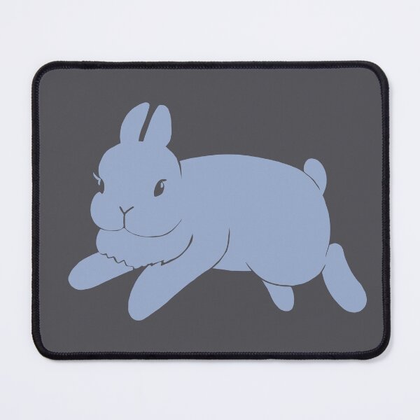 Item preview, Netherland Dwarf Bunny Binky Jump Silhouette designed and sold by tayaan.