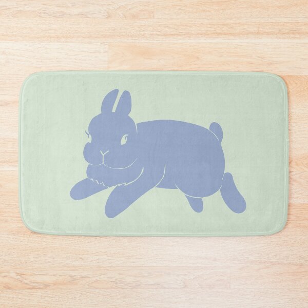Item preview, Netherland Dwarf Bunny Binky Jump Silhouette designed and sold by tayaan.