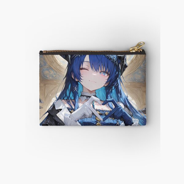 Item preview, Prelude Mostima Arknights Cathedral Angelic Anime Girl Blue Dress designed and sold by TanglenRabbit.