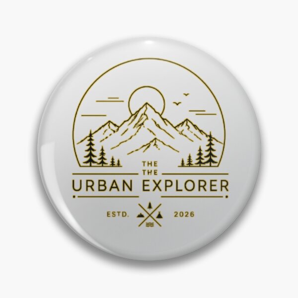 Item preview, Vintage Mountain Explorer T-Shirt | Urban Explorer Outdoor Design | Hiking Camping Aesthetic Graphic for Shirt, Sticker & Phone Case designed and sold by The Urban Explorer.