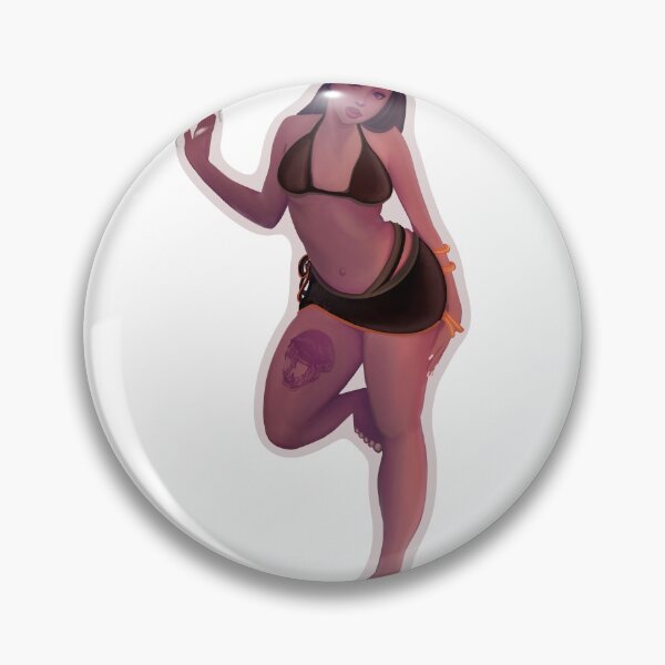 Item preview, Model Pinup Sticker designed and sold by CustomTDesign.