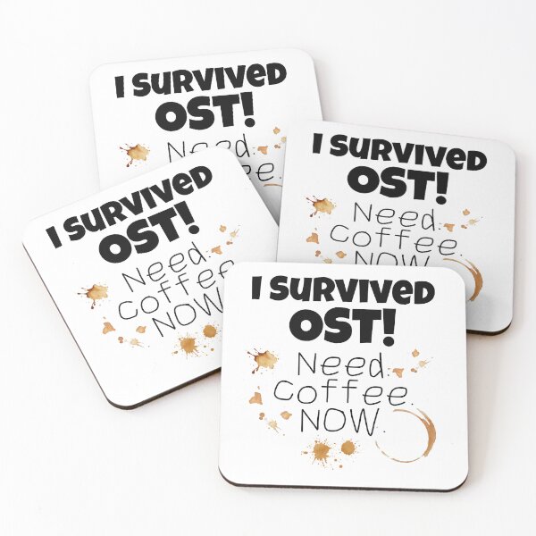 Item preview, I Survived OSTs Funny Ohio Teacher Coffee Shirt designed and sold by Fed Up! Goods.