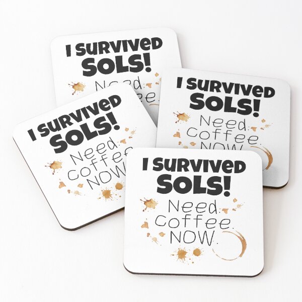 Item preview, I Survived SOLs Funny Virginia Teacher Coffee Shirt designed and sold by Fed Up! Goods.