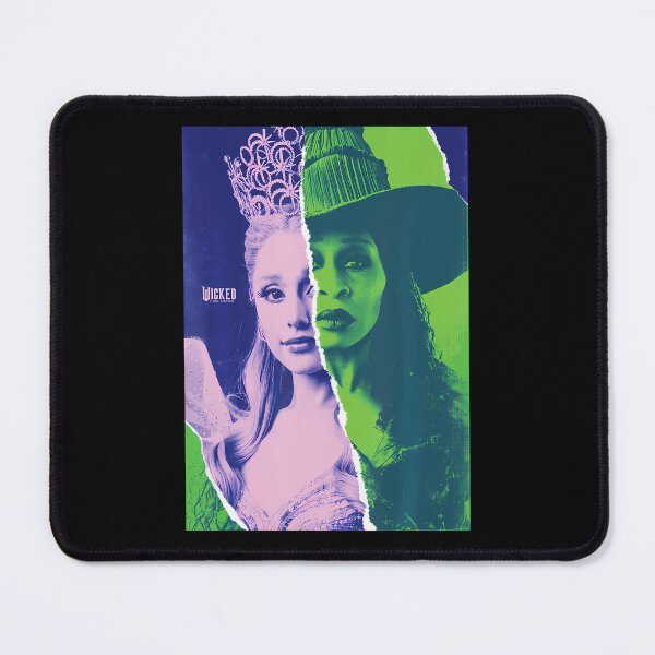 Item preview, Wicked For Good Glinda And Elphaba Split Portrait designed and sold by Aaronsloan2003.
