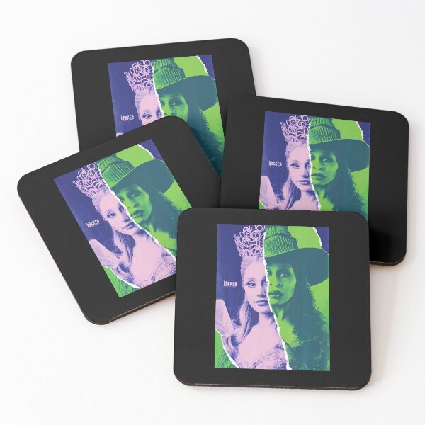Item preview,  Wicked For Good Glinda And Elphaba Split Portrait  designed and sold by Aaronsloan2003.