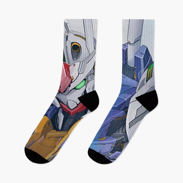 Item preview, Gundam Mecha Warrior with Glowing Circuit Armor – Futuristic Anime Sci-Fi Robot Illustration designed and sold by Dyan4.