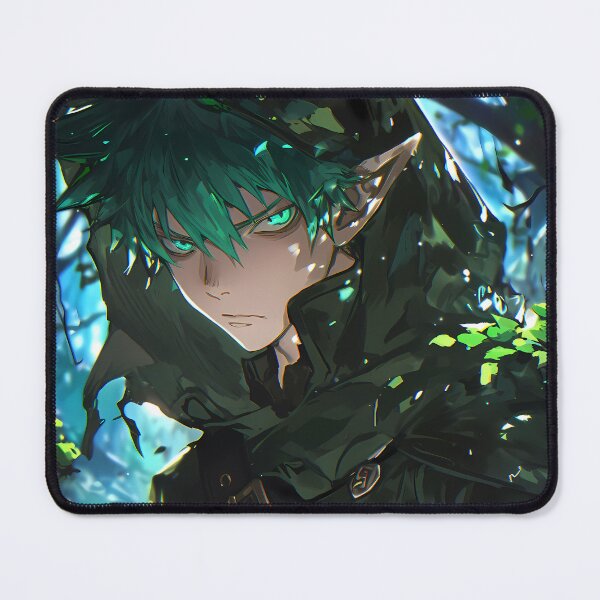 Item preview, Amaimon Blue Exorcist Forest Shadow Portrait designed and sold by TanglenRabbit.
