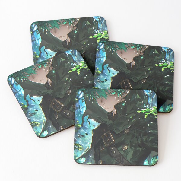 Item preview, Amaimon Blue Exorcist Forest Shadow Portrait designed and sold by TanglenRabbit.