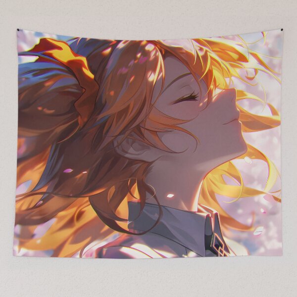 Item preview, Gudako Fate Grand Order Sunset Breeze Cherry Blossom Bliss designed and sold by TanglenRabbit.
