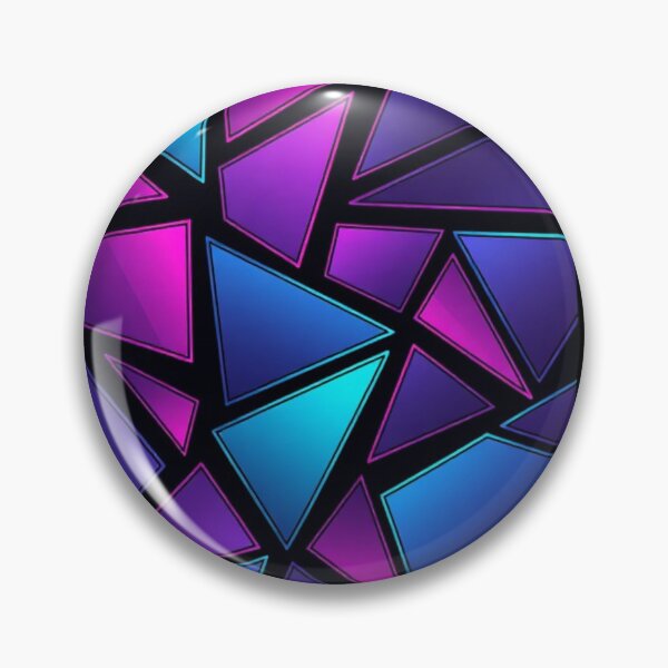 Item preview, Cyber Mosaic Neon Crystal Geometry designed and sold by Jimakmo.