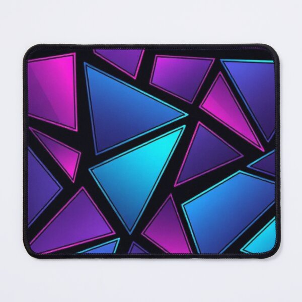 Item preview, Cyber Mosaic Neon Crystal Geometry designed and sold by Jimakmo.