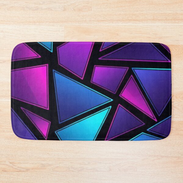 Item preview, Cyber Mosaic Neon Crystal Geometry designed and sold by Jimakmo.